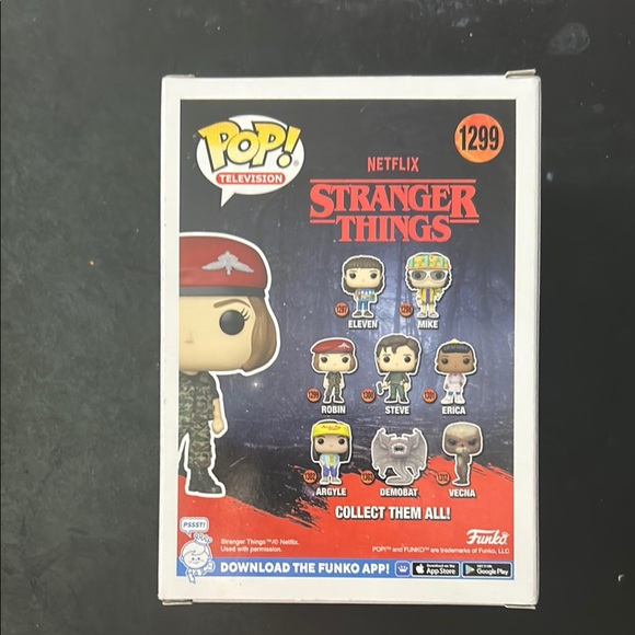 Funko Pop Robin Figure from Stranger Things #1299 - Picture 3 of 5